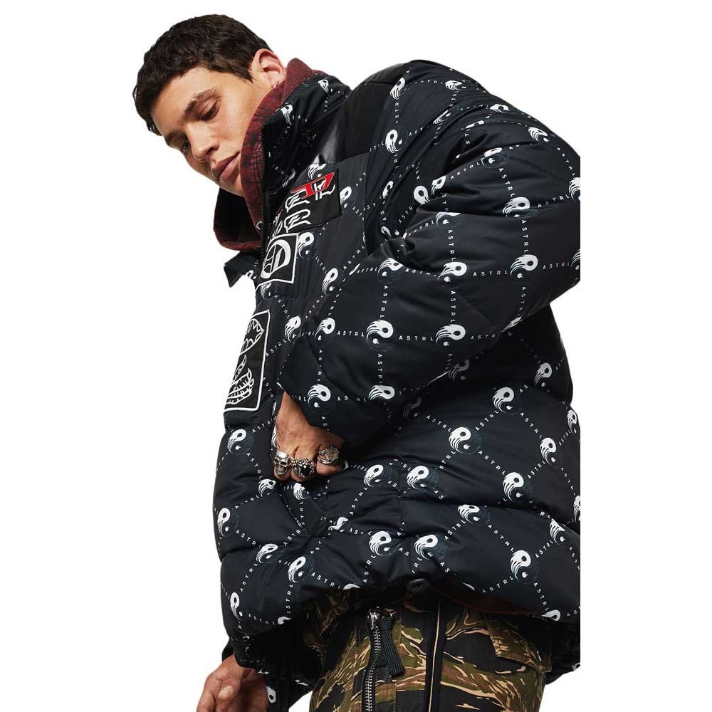 Diesel W Piatig Peace Yin Yang Puffer Jacket [NEW]